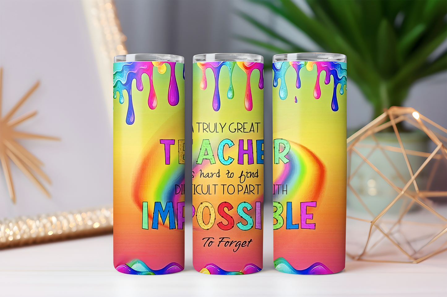 Teacher Paint Drip