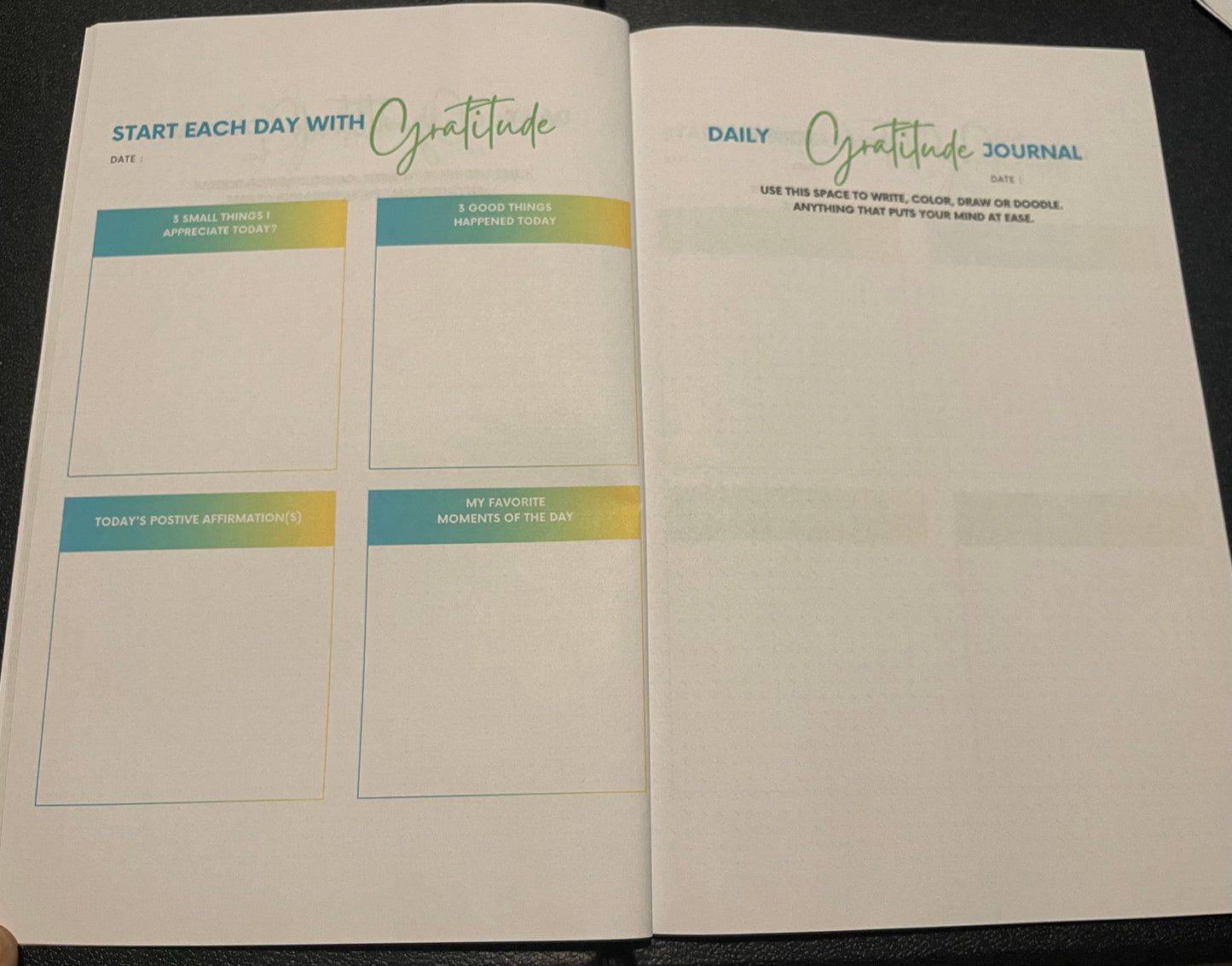 Believe In Yourself…Youth gratitude journal