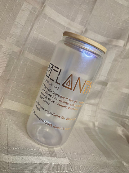 Melanin Iridescent Glass
